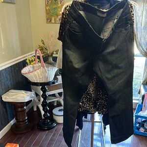 Kardashian Kollection Black Jeans